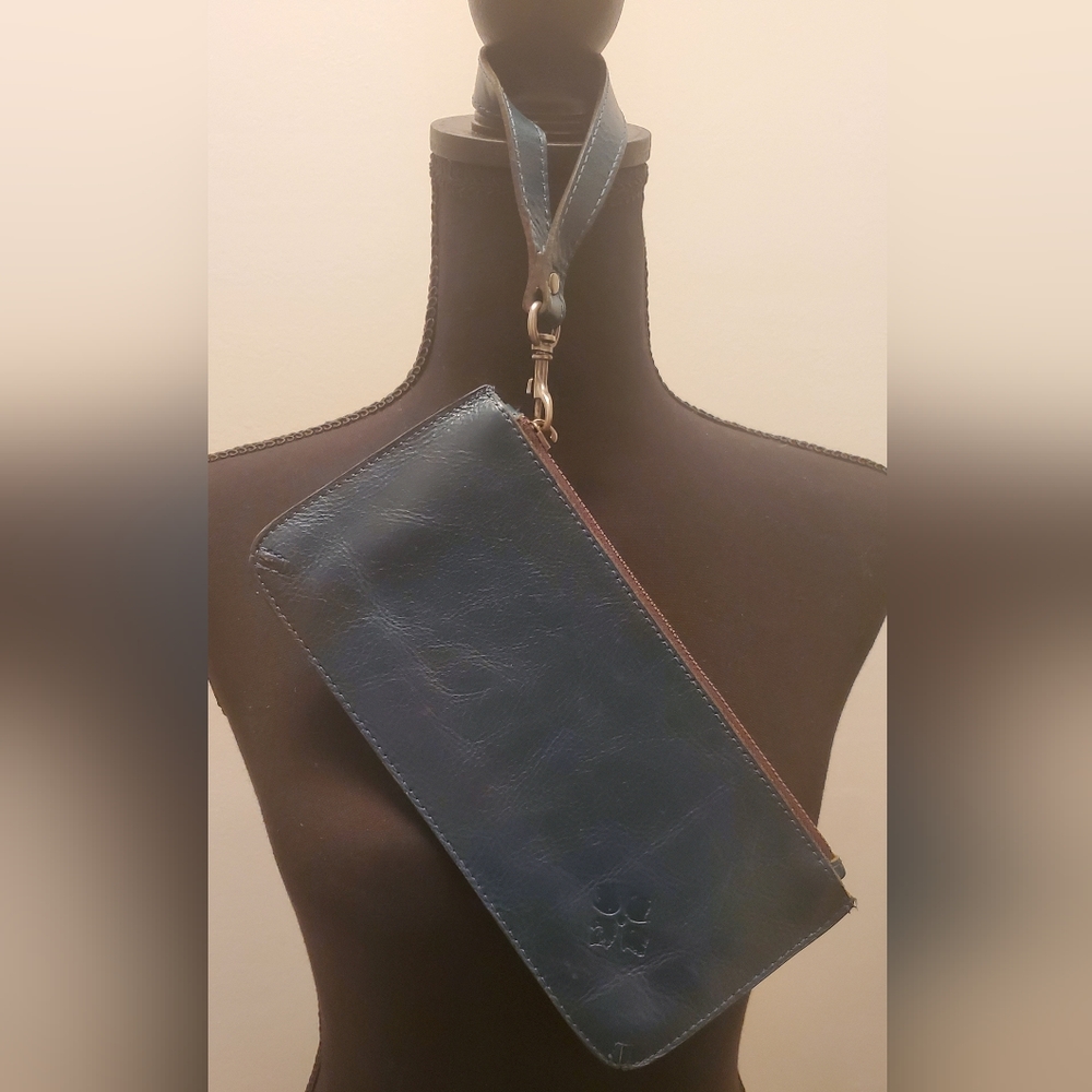 Patricia Nash Organizer Wristlet~Dark Teal